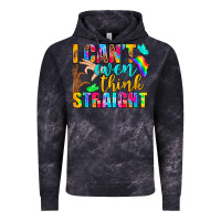 Cloud Black LGBTQ I Can't Even Think Straight Vintage Hoodie - BundleAndBundleShop