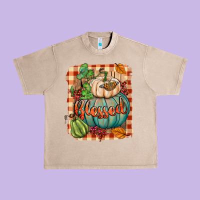 Blessed Urban Heavy Tee Designed By Bundleandbundleshop