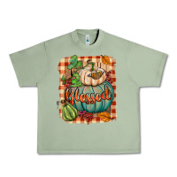 Oil Green Blessed Urban Heavy Tee - BundleAndBundleShop