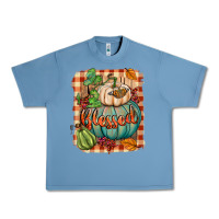 Pebble Blue Blessed Urban Heavy Tee - BundleAndBundleShop