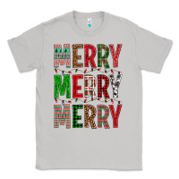 Moon Dust Merry Merry Merry Christmas Classic Tee - BundleAndBundleShop