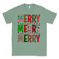 Merry Merry Merry Christmas Classic Tee | Teevron