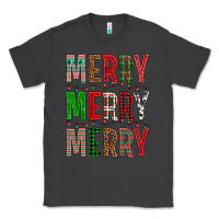 Smoke Merry Merry Merry Christmas Classic Tee - BundleAndBundleShop