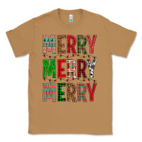Toasted Coconut Merry Merry Merry Christmas Classic Tee - BundleAndBundleShop