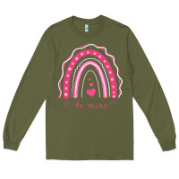 Army Green Valentines Day Rainbow Long Sleeve Tee - Bettercallsaul