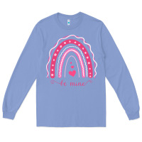Colony Blue Valentines Day Rainbow Long Sleeve Tee - Bettercallsaul