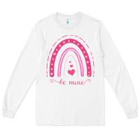White Valentines Day Rainbow Long Sleeve Tee - Bettercallsaul