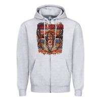 Heather Grey deer hunter Zipper Hoodie - CowGirlArtShop