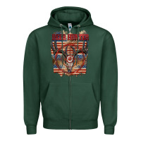 Sports Green deer hunter Zipper Hoodie - CowGirlArtShop