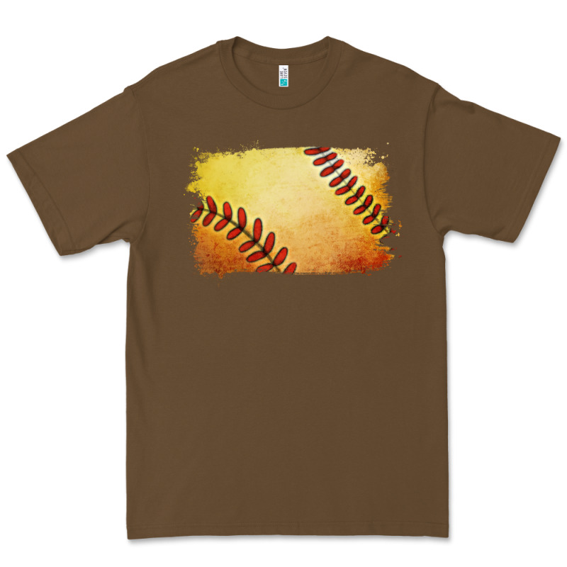 Softball Brushstroke Premium Tee by Jasminsmagicworld | Teevron