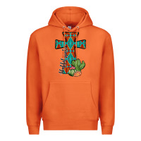 Carrot aztec cactus cross Premium Hoodie - JahusDesignShop