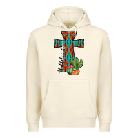 Sandshell aztec cactus cross Premium Hoodie - JahusDesignShop