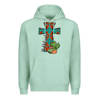 Seafoam aztec cactus cross Premium Hoodie - JahusDesignShop