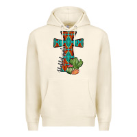 Tofu aztec cactus cross Premium Hoodie - JahusDesignShop