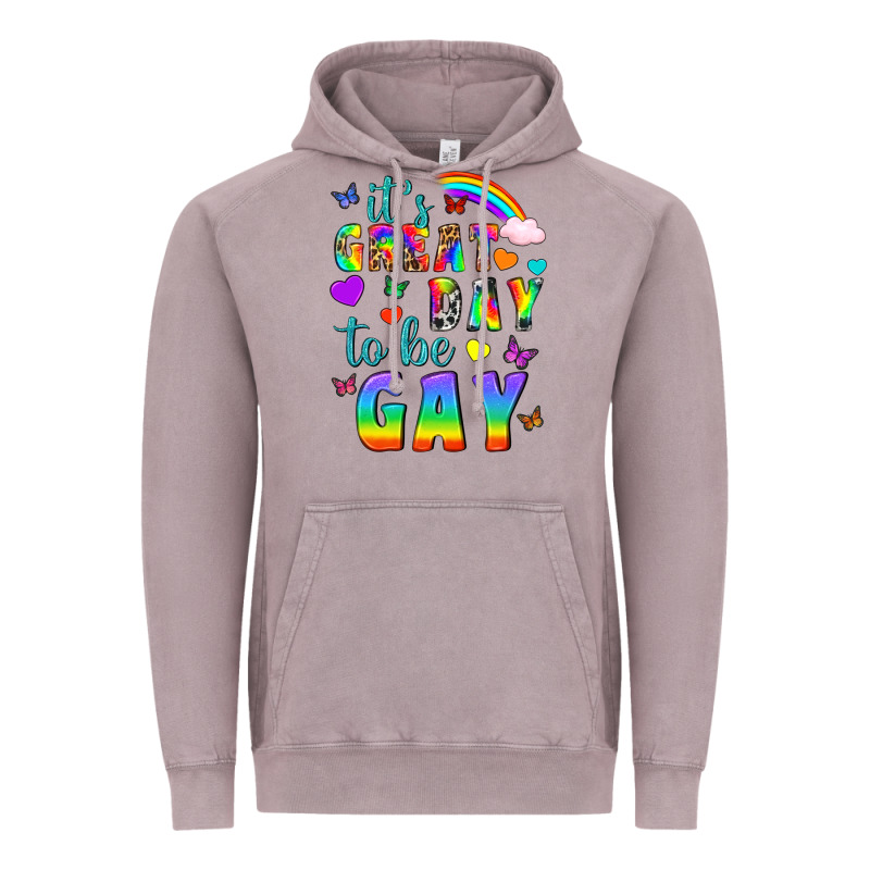 Western It's Great Day To Be Gay Vintage Hoodie by BundleAndBundleShop | Teevron