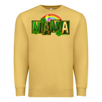 Antique Gold St. Patricks Day mama Premium Sweatshirt - FaDigitalArtStudio