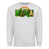 Dove Grey St. Patricks Day mama Premium Sweatshirt - FaDigitalArtStudio
