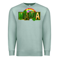 Seafoam St. Patricks Day mama Premium Sweatshirt - FaDigitalArtStudio