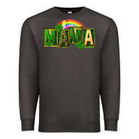 Smoke St. Patricks Day mama Premium Sweatshirt - FaDigitalArtStudio