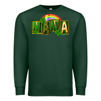 Sports Green St. Patricks Day mama Premium Sweatshirt - FaDigitalArtStudio