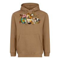 Toasted Coconut Cows And Coffee Heavyweight Hoodie - FaDigitalArtStudio