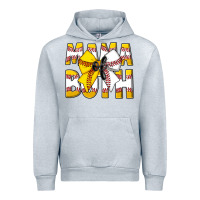 Heather Grey Mama Of Both Urban Hoodie - CowhideDigitalArt
