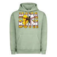 Pigment Oil Green Mama Of Both Urban Hoodie - CowhideDigitalArt