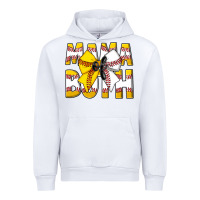 White Mama Of Both Urban Hoodie - CowhideDigitalArt