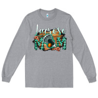 Heather Grey Lacrose Mom Long Sleeve Tee - Bettercallsaul