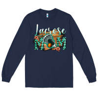 Navy Lacrose Mom Long Sleeve Tee - Bettercallsaul