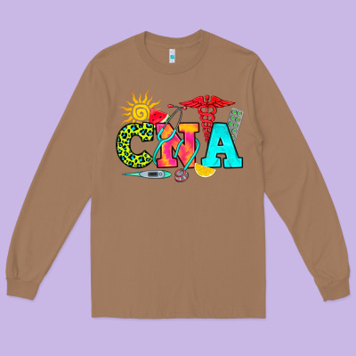 Cna Summer Long Sleeve Tee Designed By Ranaportraitstore