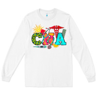White cna summer Long Sleeve Tee - RanaPortraitStore