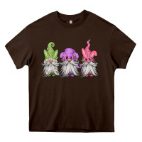 Chocolate Brown easter gnomes spring Heavy Core Tee - Jasminsmagicworld