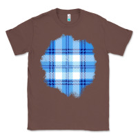 Chestnut Winter Tartan Patch Classic Tee - BundleAndBundleShop