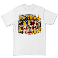 White softball dad Premium Tee - Jasminsmagicworld