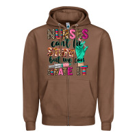 Chestnut Nurses can't fix stupid Zipper Hoodie - CowGirlArtShop