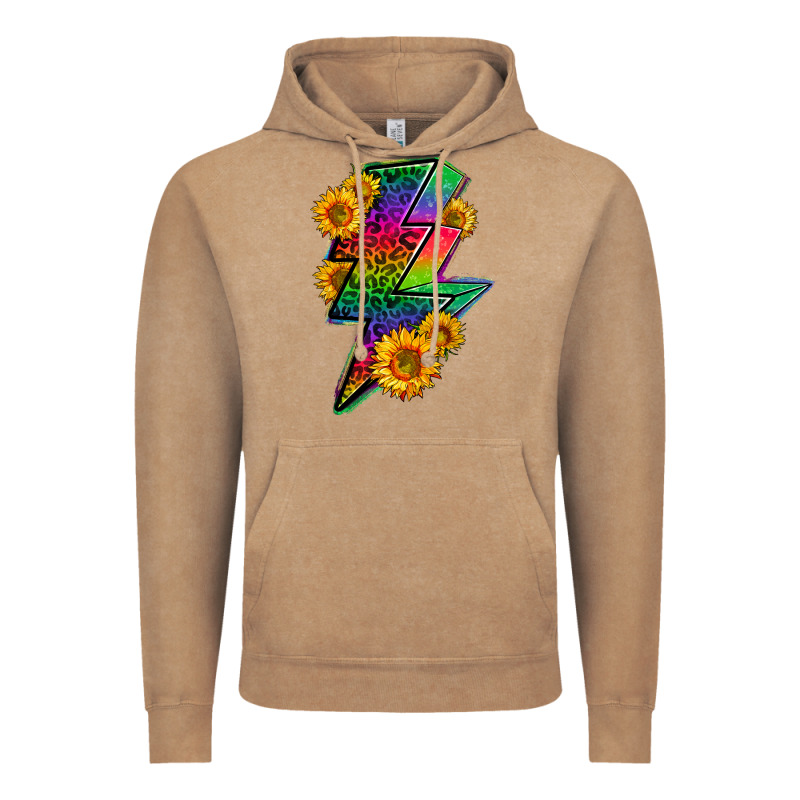Lgbtq+ Lightnin' Bolt With Sunflower Vintage Hoodie by BundleAndBundleShop | Teevron