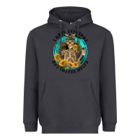 Smoke I Hate Everyone But Coffee Helps Heavyweight Hoodie - FaDigitalArtStudio