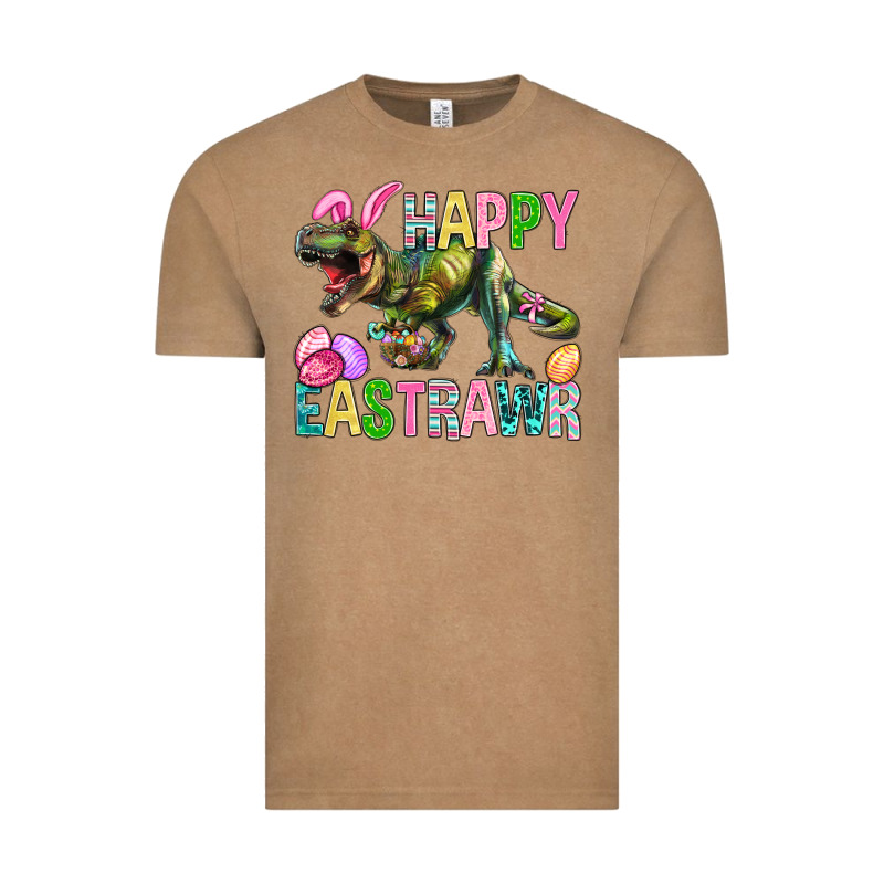 Happy Eastrawr Easter Vintage Tee by BundleAndBundleShop | Teevron