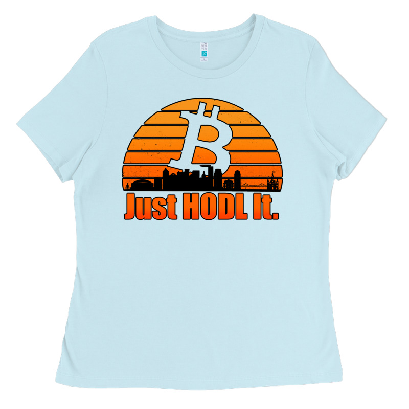 Just Hodl It New Orleans Skyline Retro Sunset Ladies Tee by Jasminsmagicworld | Teevron