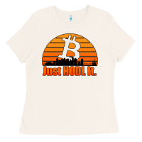 Bone just hodl it new orleans skyline retro sunset Ladies Tee - Jasminsmagicworld