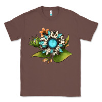 Chestnut gemstone sunflower Classic Tee - JahusDesignShop