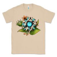 Mushroom gemstone sunflower Classic Tee - JahusDesignShop