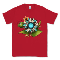 Red gemstone sunflower Classic Tee - JahusDesignShop