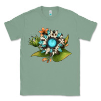 Sage gemstone sunflower Classic Tee - JahusDesignShop