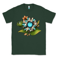 Sports Green gemstone sunflower Classic Tee - JahusDesignShop