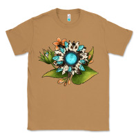 Toasted Coconut gemstone sunflower Classic Tee - JahusDesignShop