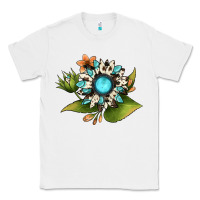 White gemstone sunflower Classic Tee - JahusDesignShop