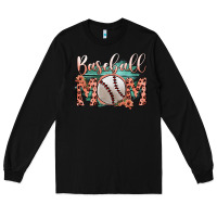 Black Baseball Mom Long Sleeve Tee - Bettercallsaul