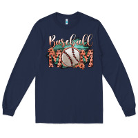 Navy Baseball Mom Long Sleeve Tee - Bettercallsaul